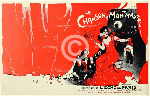 La Chanson à Montmartre (Songs at Montmartre), 1900. Creator: Grün, Jules-Alexandre (1868-1938).