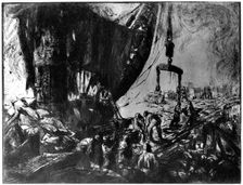 La Chantier (The Factory), 1924. Artist: Dominique Jouvet-Magron