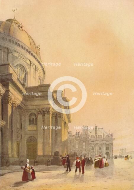 'La Chapelle de l'Institut, Paris', 1839. Artist: Thomas Shotter Boys.