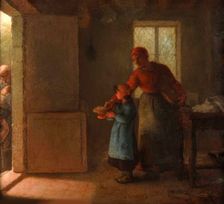 La Charité, 1859. Creator: Jean Francois Millet