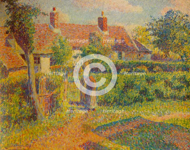 'La Chaumiere', 1887 (1935). Artist: Camille Pissarro.