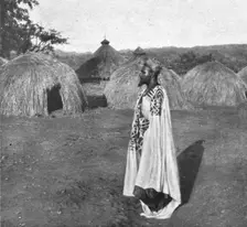 La chef de Same, dans le pays Woute, ou la race indigene a un type d'une finesse remarquable 1916 Creator: Unknown