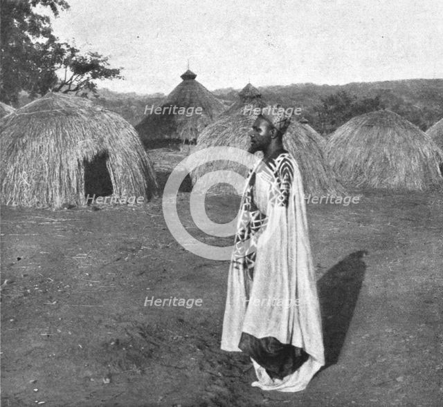 'La chef de Same, dans le pays Woute, ou la race indigene a un type d'une finesse remarquable', 1916 Creator: Unknown.