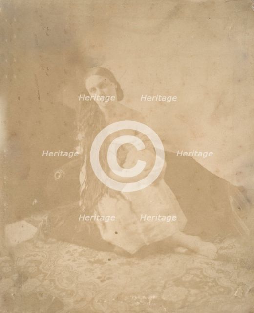 La Chemise, 1860s. Creator: Pierre-Louis Pierson.