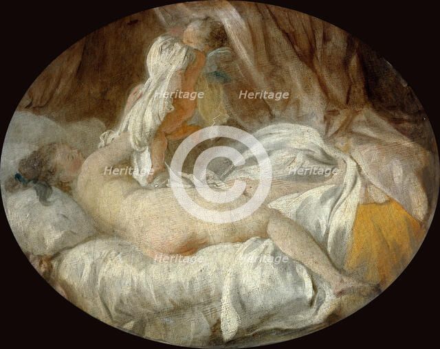 La Chemise enlevée (The Shirt Removed). Artist: Fragonard, Jean Honoré (1732-1806)