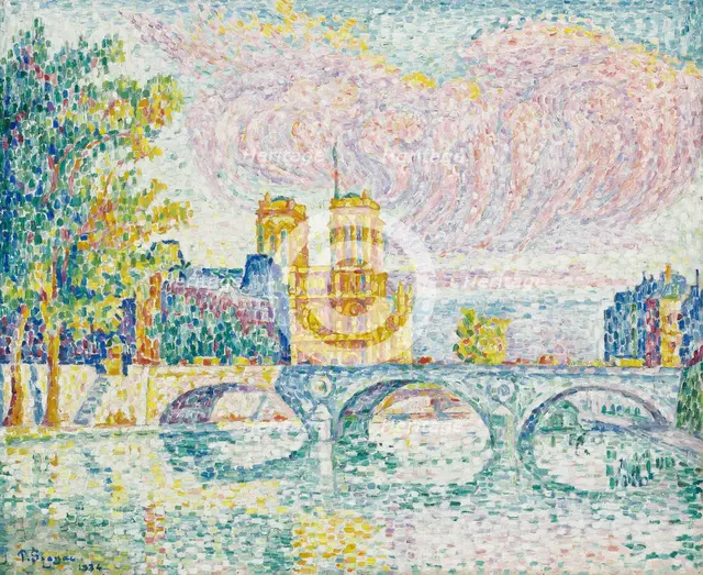 La Cité, Paris, 1934. Creator: Signac, Paul (1863-1935).