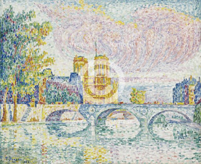 La Cité, Paris, 1934. Creator: Signac, Paul (1863-1935).