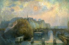 La Cité, Paris, matinée d'automne, 1909. Creator: Albert Lebourg
