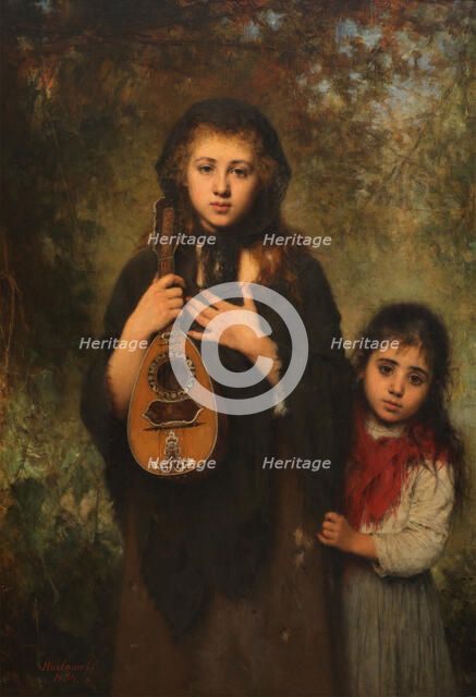 La Cigale, 1894. Artist: Harlamov, Alexei Alexeyevich (1840-1922)