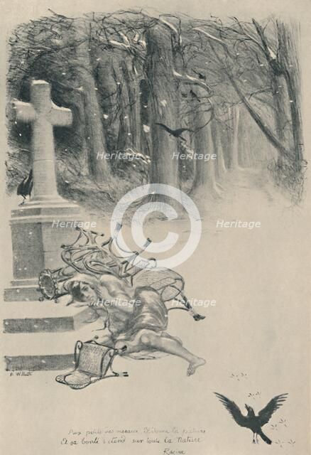 'La Cigale', 1919. Artist: Adolphe Willette.