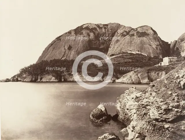 La Ciotat, Bec de l'Aigle, ca. 1861. Creator: Edouard Baldus.