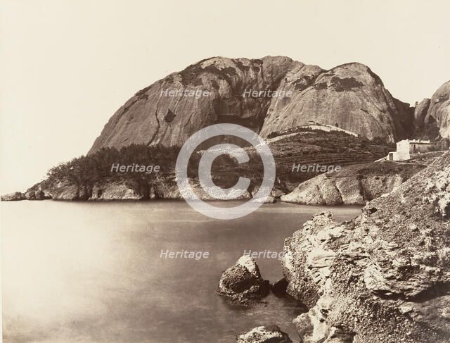 La Ciotat, Bec de l'Aigle, ca. 1861. Creator: Edouard Baldus.