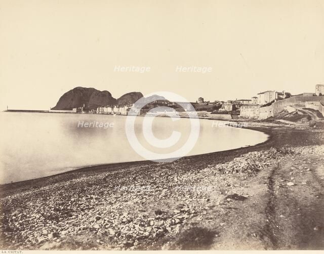 La Ciotat, c. 1860. Creator: Edouard Baldus.