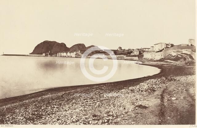 La Ciotat, c. 1860. Creator: Edouard Baldus.