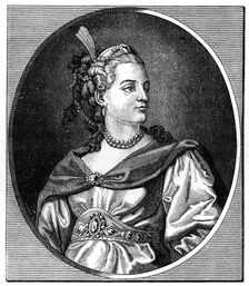 La Clairon, 1766.Artist: Schenau