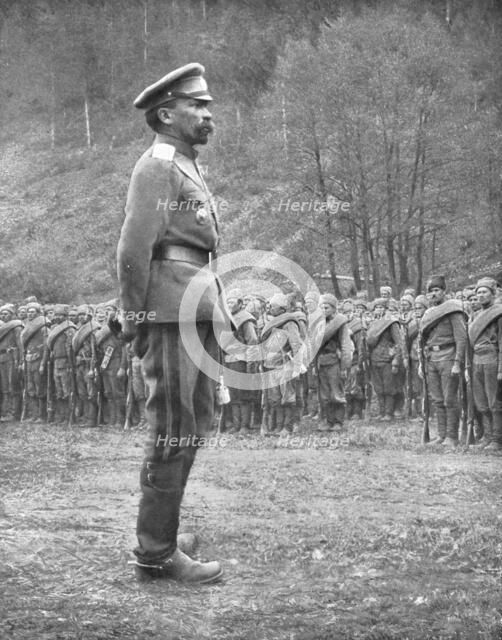 'La Crise de Gouverenement Provisoire; Le general Kornilof', 1917. Creator: Unknown.