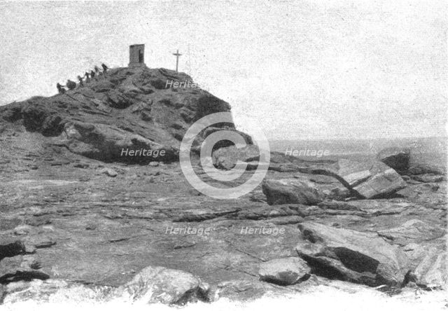 'La croix de Dias. Sur l'emplacement qu'occupe la croix actuelle, Bartholomeu Dias...', 1914. Creator: Unknown.