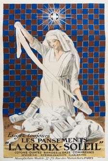 La Croix - Soleil, 1919. Creator: Cappiello, Leonetto (1875-1942)