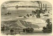 La Crosse, and Scenery Above 1874. Creator: John J. Harley