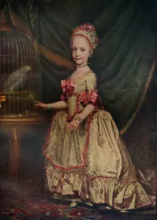 La archiduquesa Maria Teresa de Austria 1771 (c1927). Artist: Anton Raphael Mengs