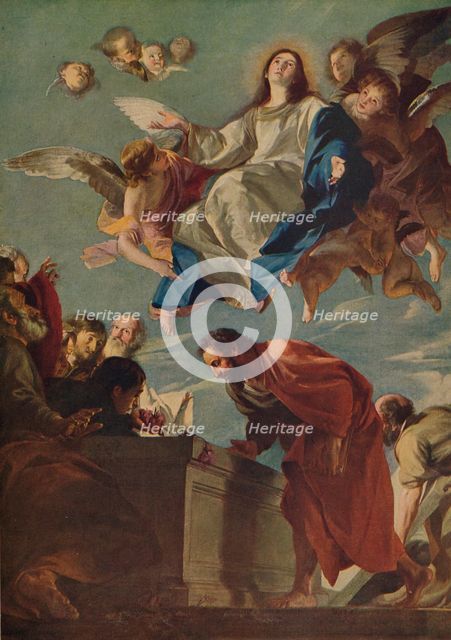'La Asuncion', (Assumption), 1660, (c1934). Artist: Mateo Cerezo.