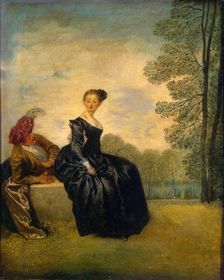 La Boudeuse, 1718. Creator: Jean-Antoine Watteau