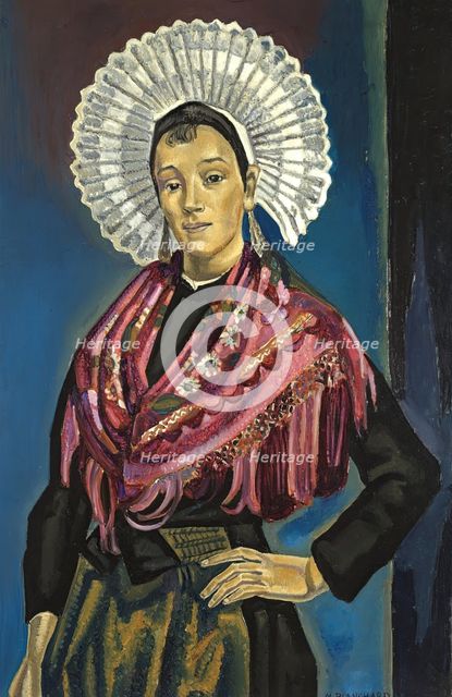 La Boulonnaise, 1922. Creator: Maria Blanchard.