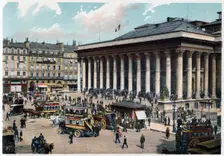La Bourse, Paris, c1900