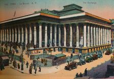 La Bourse, Paris, c1920