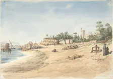 La Bocca, 1882. Creator: Henry Victor Burgy