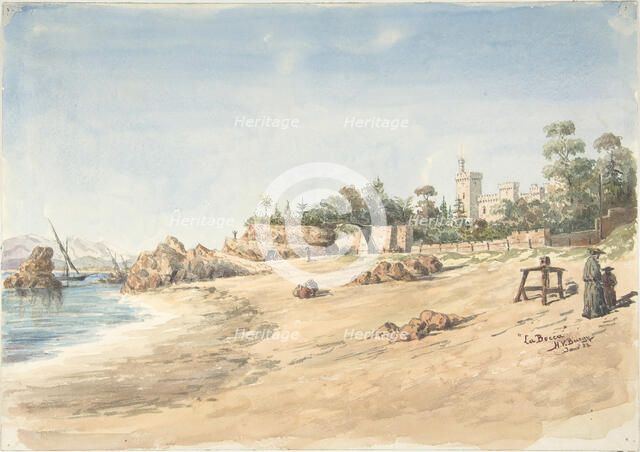 La Bocca, 1882. Creator: Henry Victor Burgy.