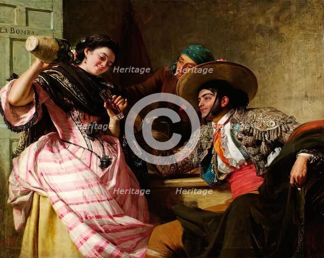 La Bomba, 1863. Creator: John Phillip.