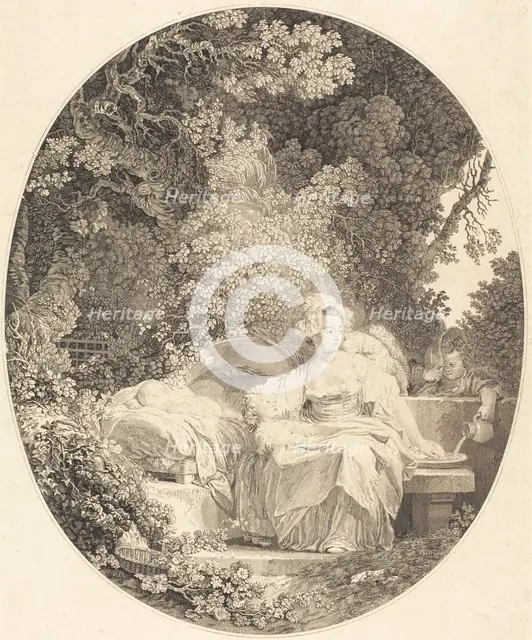 La Bonne Mère, 1779. Creator: Nicolas Delaunay.