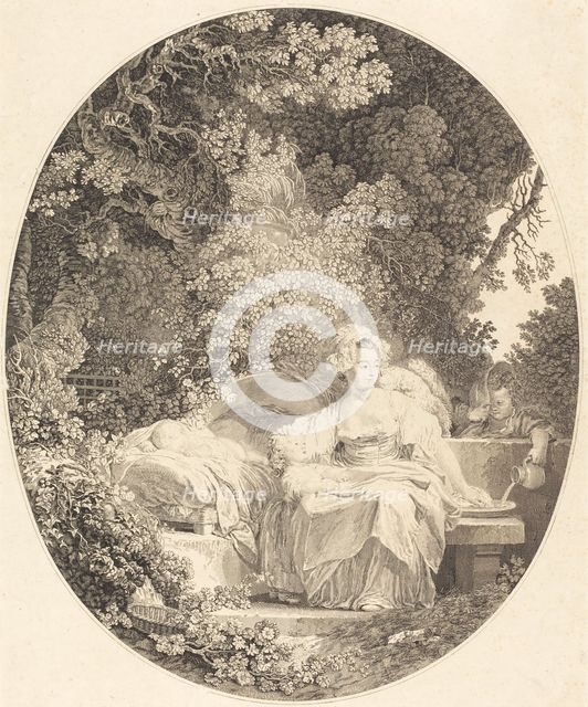 La Bonne Mère, 1779. Creator: Nicolas Delaunay.