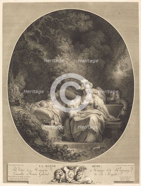 La Bonne Mère, 1779. Creator: Nicolas Delaunay.