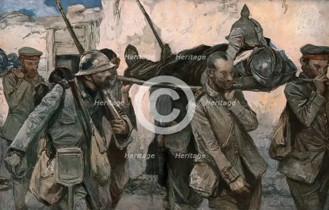 'La bataille de Champagne; Le Triomphateur (28 septembre 1915).', 1915 (1924). Creator: Francois Flameng.