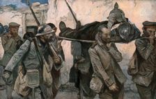 La bataille de Champagne; Le Triomphateur (28 septembre 1915). 1915 (1924). Creator: Francois Flameng