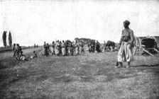 'La Bataille de la Marne; Une compagnie de tirailleurs decimee par deux jours de lutte 1914. Creator: Unknown