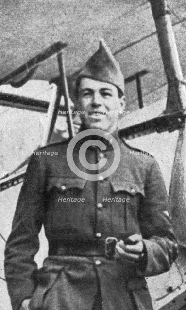 'La Bataille de la Somme; Americain mort pour la France: l'aviateur americain Victor Chapman', 1916. Creator: Unknown.
