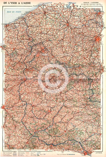 ''La Bataille de la Somme; De L'Yser a L'Aisne', 1916. Creator: Unknown.