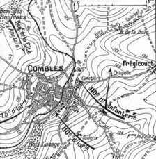 La bataille de la Somme; La prise de Combles 1916. Creator: Unknown