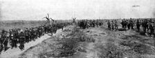 La bataille de la Somme; Trois instantanes de l'attaque Britannique du 25 septembre..., 1916. Creator: Unknown