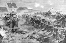 La Bataille des Flandres; Le 11 novembre, le 1er corps anglais, commande par Douglas Haig 1914 Creator: Unknown