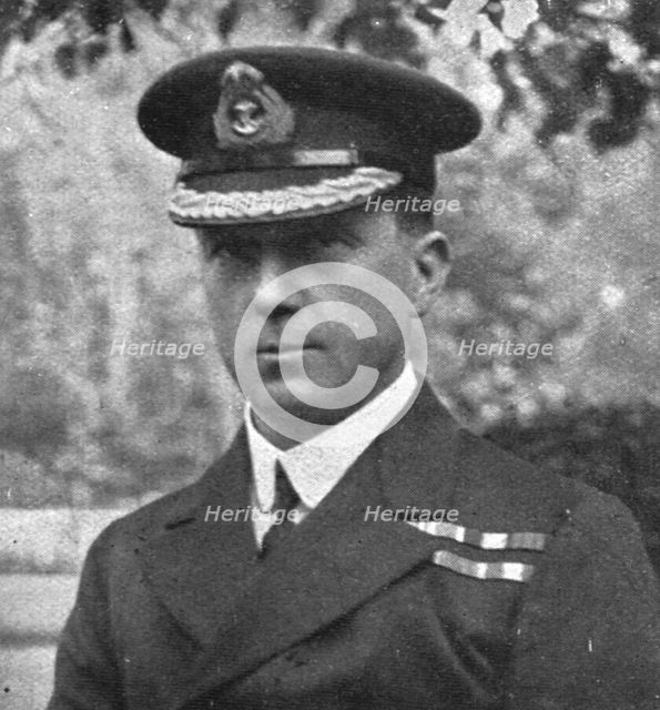 'La bataille navale du Jutland; Le contre-amiral Horace Hood qui perit avec..., 1916 (1924) Creator: Unknown.