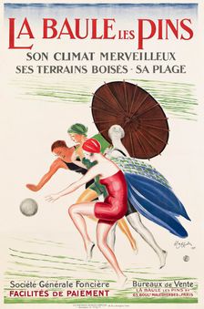 La Baule les Pins, 1926. Creator: Cappiello, Leonetto (1875-1942)