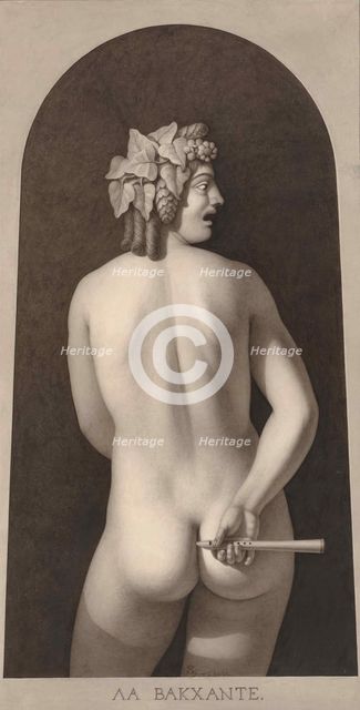 La bacchante. Creator: Lequeu, Jean-Jacques (1757-1826).