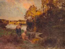 La Baigneuse 1907, (1938). Artist: Leon-Augustin Lhermitte
