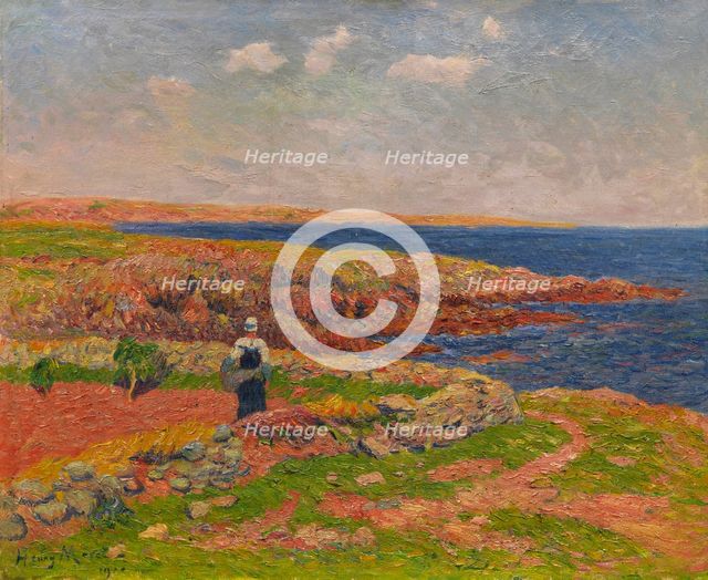 La baie de Merrien, 1900. Creator: Moret, Henry (1856-1913).