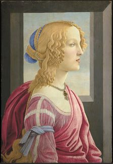 La Bella Simonetta, 1469. Creator: Botticelli, Sandro (1445-1510)