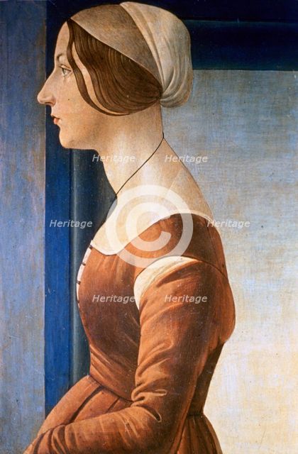 'La Bella Simonetta', 1475. Artist: Sandro Botticelli